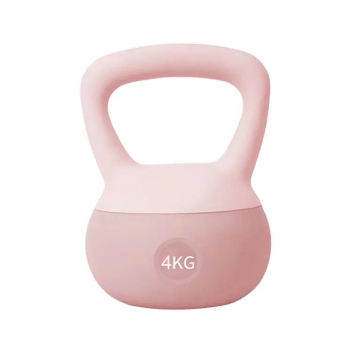 ALLINLIFEHotSellingHomeFitness2kg,4kg,6kg,8kg,10kg,12kgTrainingGymStrengthFloorProtectPVCironsandSoftKettlebell|Miravia