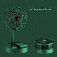 .Ventilador de escritorio plegable con bateria lition，Ventilador Portátil Recargable tres velocidades，Mini ventilador ajustable para el hogar y la Oficina, dispositivo pequeño de refrigeración, portátil, recargable por USB, - details 1