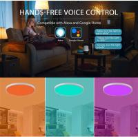 Lámpara De Techo Plana LED Ultra Delgada 20/24W Redonda Para Cocina Dormitorio Basamento Pasillo Sala De Estar Iluminación Diaria Ajustable Color Negro - details 19