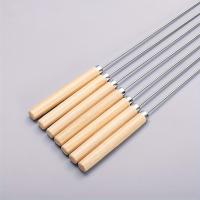 10Pcs Brochetas De Barbacoa De Acero Inoxidable Reutilizables Para Camping Y Picnics Utensilios De BBQ Accesorios De Cocina - details 4