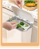 Basurero Portátil Colgante Con Tapa Deslizante Para Cocina Bin De Olor Colgante En La Pared Herramientas De La Casa - details 2