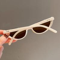 Gafas De Sol Vintage Para Mujer Con Ojos De Gato Pequeño Moda Half-frame Gafas De Sol Unisex Tendencia Lentes De Color Múltiple Tamaño Único - details 4