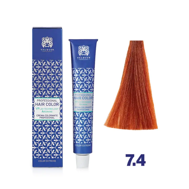 Valquer Laboratorios Pack de 3 Tintes Capilares Permanentes con Arginina y Vplex - 60ml x 3uds - 1