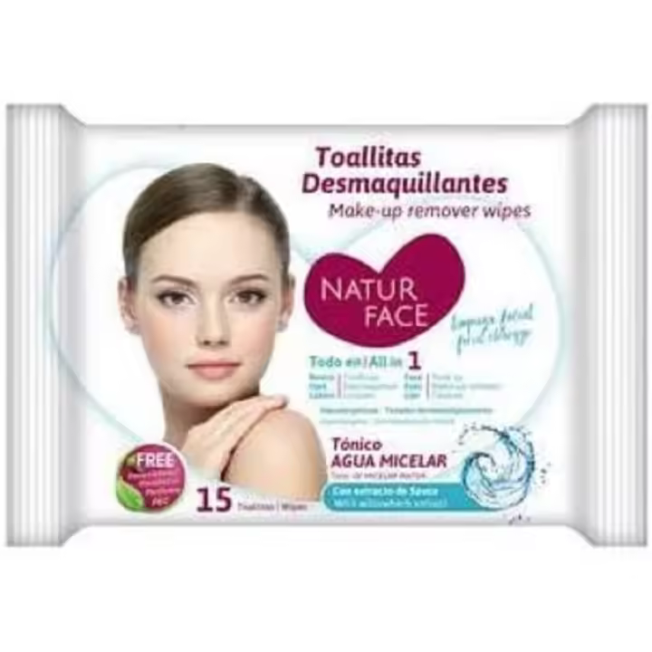 NATUR FACE TOALL DMAQ MICELAR 15 UD - 1