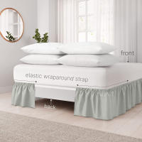 Envolvente De Cama Elástico Funda De Cama Suave Y Cómoda Resistente Al Desvanecimiento Protector De Cama Sin Superficie Couvre Lit - details 4