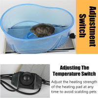 Calentador De Terrario Para Reptiles 5-45W Alfombrilla De Calor Ajustable Con Controlador De Temperatura Para Mascotas - details 4