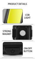 Linterna LED COB Miniatura Super Brillante EDC Llave De Iluminación Para Camping Emergencias Exteriores Con Imán En La Cola Y Abrazadera De Tapa - details 9