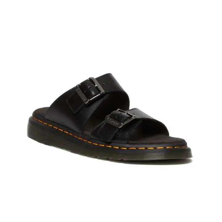 Sandalias Planas Dr. Martens Josef Mujer Negro - 1