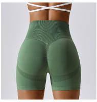 Women Shorts Seamless Sports Shorts Cycling Jogging Fitness High Waist Push Up Gym Shorts Leggings Yoga Clothing - details 5
