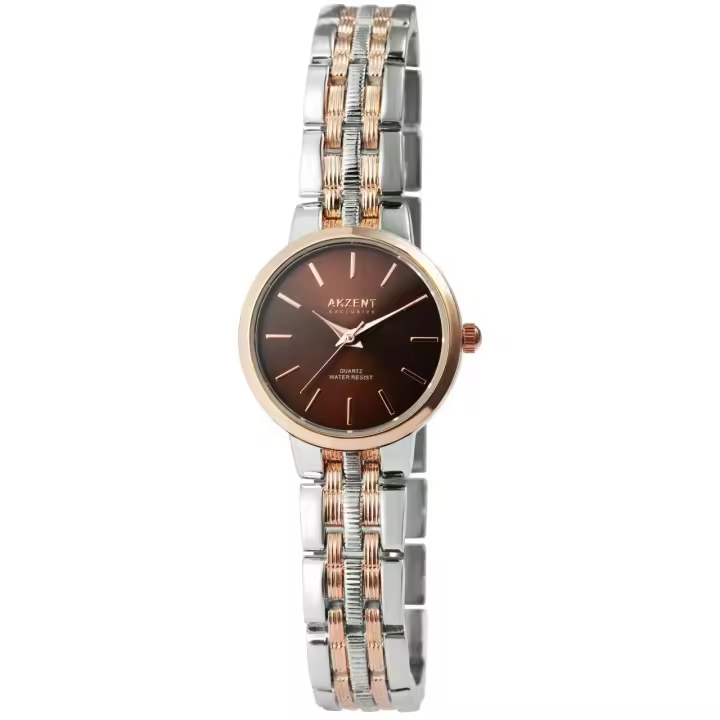 Reloj Akzent® Exclusive Mujer com Bracelete em Metal - 0195 - 1