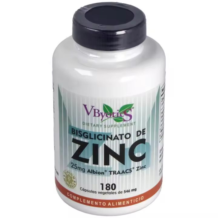 Vbyotics Bisglicinato De Zinc 25Mg 180Comp - 1