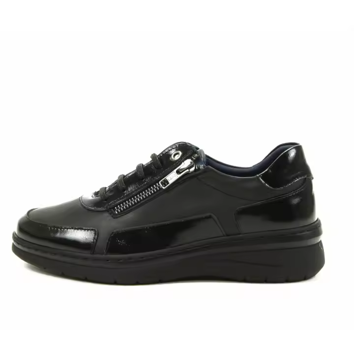 Notton mod. 2954 zapato casual para mujer en piel natural, cordones - 1