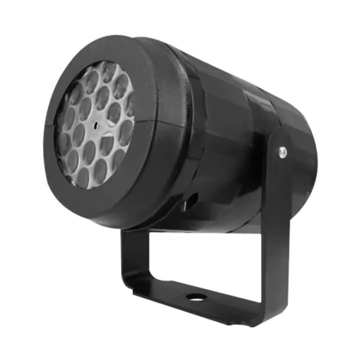 Proyector De Noche LED EU Proyector De Copos De Nieve Lámpara Exterior Rotativa 360° Para Decoración De Coche Hogar Fiestas De Navidad - 1