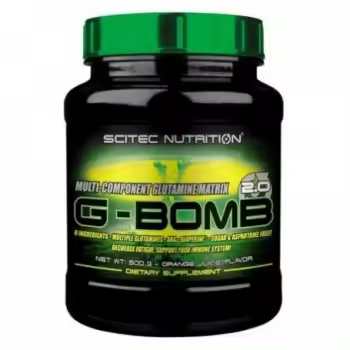Scitec Nutrition G-Bomb 500 Gramos | Suplemento de Glutamina para la Recuperación Muscular y Energía | Ideal para Deportistas de Alto Rendimiento - 1