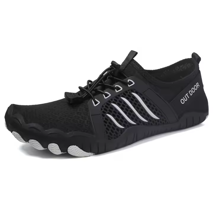Zapatos para aire libre, antideslizantes, de seco, para helbres y mujeres, para deportes de fitness, montañismo, senderismo, ligero, de Suela Blanda, para vadear en la playa. - 1
