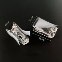 30Pcs Clips Adhesivos Transparentes Para Pared Y Tapiz Clips De Acero Para Colgar Posters Y Fotos Clips De Primavera Para DIY - details 1