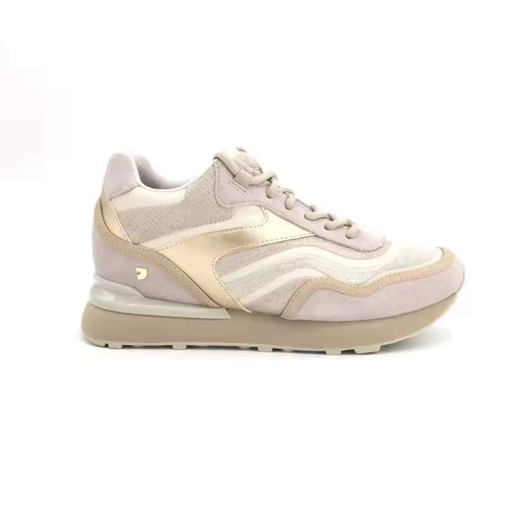 Deportivo de Gioseppo para mujer, mod.73437, Deportivo con cuña interior y cordón muy cómodo en tonos beige - 1