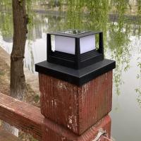 Lámpara De Valla LED Impermeable Con Panel Solar Para Jardín Y Calle Iluminación De Paisaje Solar Autónoma Post Cap Pilares Nuevo - details 1