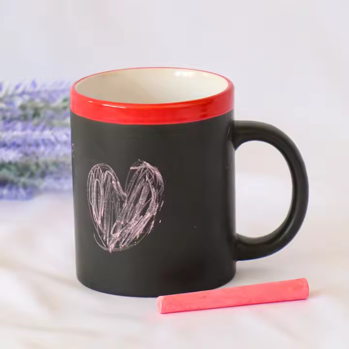 Pack de 6 a 24 unidades de Taza original para pintar con tiza, 3 colores diferentes, Tiza incluída, Manualidades accesorios y materiales, Regalos para niños, Regalos divertidos y originales para niños, Detalles boda para niños, Regalantes.com - 1