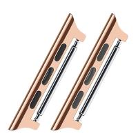 Adaptador De Correa Para Apple Watch Ultra 9 8 7 6 5 4 SE Compatible Con Bandas De 49mm 45mm 44mm 41mm 40mm Acero Inoxidable Accesorios Para Reloj - details 6