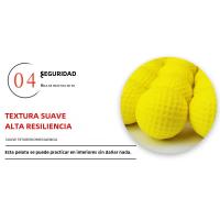 Bola De Práctica De Golf Suave De Esponja PU Colorido 42mm Juguete Para Interior Material De Espuma Sólida - details 14