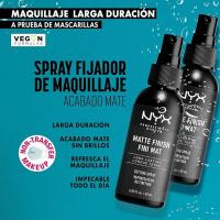NYX Professional Makeup | Spray Fijador de Maquillaje Acabado Mate Makeup Setting Spray Matte Finish: Fija tu maquillaje con este spray de acabado mate, esencial para un look de belleza duradero. - details 0