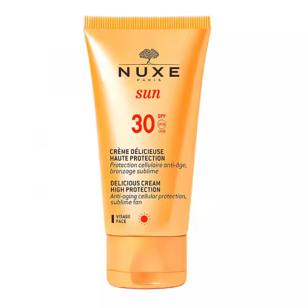 NUXE - Crema Solar Fundente Alta Protección SPF30 rostro, NUXE Sun - 1