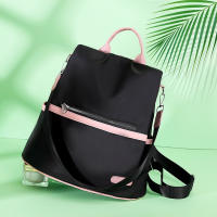 Nueva Mochila De Hombro Para Mujer De Alta Calidad Gran Capacidad De Oxford Saco De Mano Color Túnel Mochila De Mujer - details 20