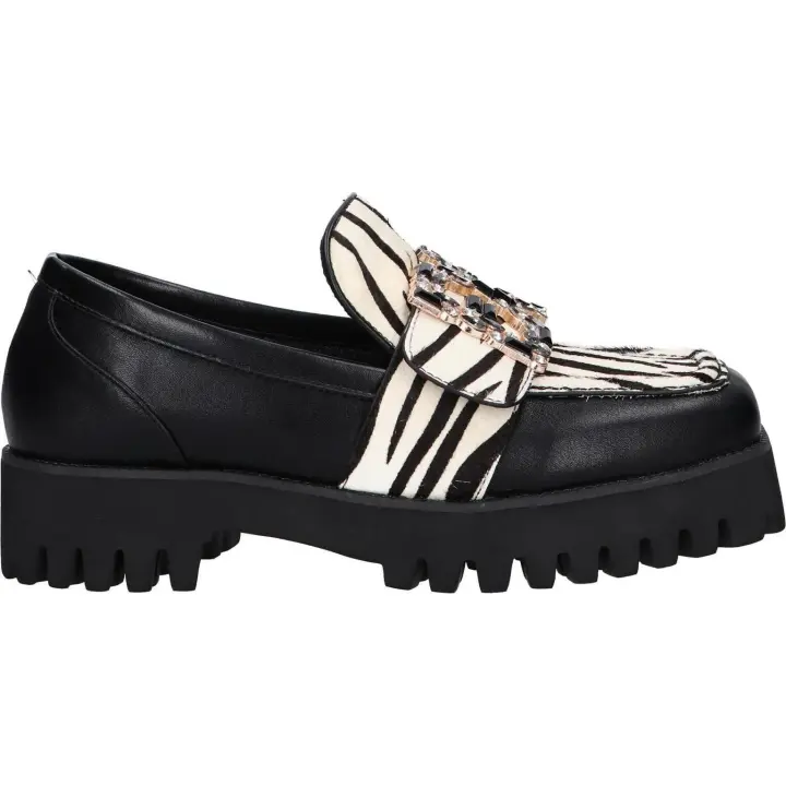 Zapatos de Mujer EXE P212-W168T ZEBRA WHITE BLACK - 1