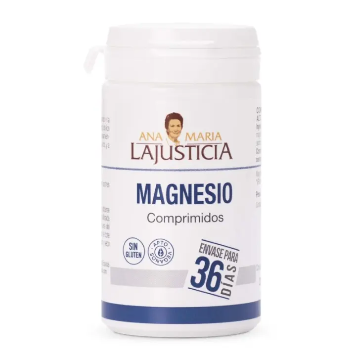 Ana Maria Lajusticia - Magnesio en Comprimidos 147 cápsulas  Reduce el Cansancio y la Fatiga - 1