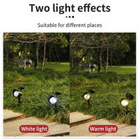 Luces De Escenario IP65 Impermeables Para Exterior Ajustables Para Jardín Patio Paseo Decoración De Valla Luz Solar LED Moderna - details 3