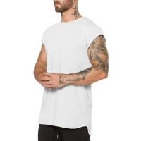 Camiseta De Gimnasio Para Hombre Musculosa Y Transpirable Algodón Estilo Casual Hip Hop Sin Mangas Para Ejercicio Y Fitness - details 6