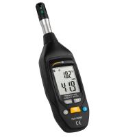 PCE Instruments Termohigrómetro con Bluetooth / Pantalla LCD / Pila alcalina / Desconexión automática / Rosca para montaje en trípode / Rango hasta 60 °C / Temperatura y humedad ambiental, punto de rocío y temperatura de bulbo húmedo PCE-555BT - details 0