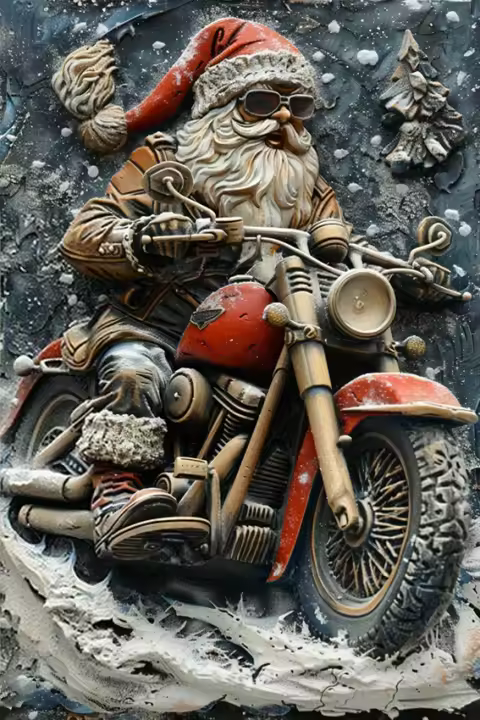 1Pc Arte De Motocicleta Vintage En Metal Para Decoración De Pared Ideal Para Cafeterías Cueva De Hombre Bares Jardín Habitaciones Clubes Gimnasio Garage - 1