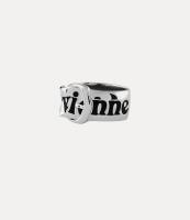 Anillo de VIVIENNE WESTWOOD with Lasso para cinturón, Anillo with Letra personalizada, gift - details 1