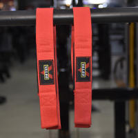 LOOGDEEL 1Par De Cinturones De Fitness Con Espuma Para Muñecas Antideslizantes Y Confortables Para Gimnasio Pull-Ups Y Squats - details 10
