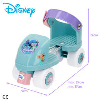Stitch Patines 4 ruedas, talla 22 a 29, máx. 20 kg, niños +3 años, medidas, talla ajustable, freno delantero, diseño colorido, desarrollo de la motricidad fina y estabilidad, actividades exterior, juegos para niños, deportes niño - details 3