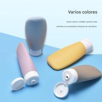 60ML Botella de viaje Botellas recargables Loción de silicona Suave Botella de champán Contenedores Cosméticos vacíos Tubo de Compresión Maquillaje - details 3