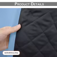 Cortinas De Blackout Tejidas 100% Gruesas Para Invierno Con Anillas Listas Para Instalar Para Sala De Estar Dormitorio Decoración Y Aislamiento De Luz - details 15