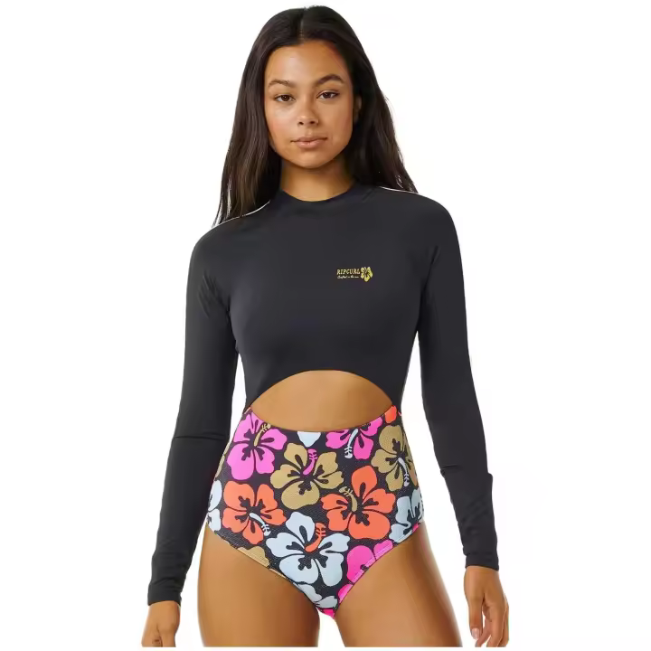 Neopreno Rip Curl modelo Hibiscus Heat Plice Surf Suit para mujer en color multicolor - 1
