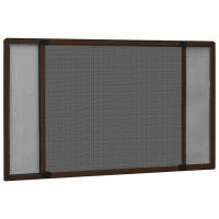 vidaXL Mosquitera Extensible de Ventanas Malla Deslizante Mosca Color Antracita,  Blanco,  Marrón y mas - details 2
