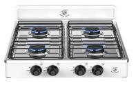 Estufa a Gas Royal Swiss – 4 quemadores potentes 6,6 KW  Aluminio fundido Fácil de limpiar - details 2