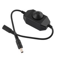 Interruptor De Dimmer LED Regulador De Brillo Para Cadena De Luces De Color Sólido DC 12V 24V Negro Y Blanco - details 1