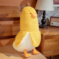 Nuevos Juguetes De Peluche Creativos De Banano Pato 50/70cm Almohada Suave De Algodón Para Decoración De Casa Regalo Para Niñas - details 3