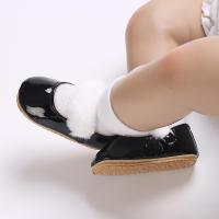 Zapatos De Princesa Para Bebé Niña En Lace Blanca Mocasines Con Lazo Y Borde Antideslizante De Goma Primera Calzado Para Caminar - details 178