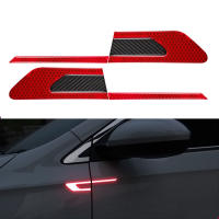 2PCS Etiquetas Reflectorivas Para Coche Advertencia Lateral Protección De Puertas Antigolpes Y Antisecado Bandas Reflectantes - details 5