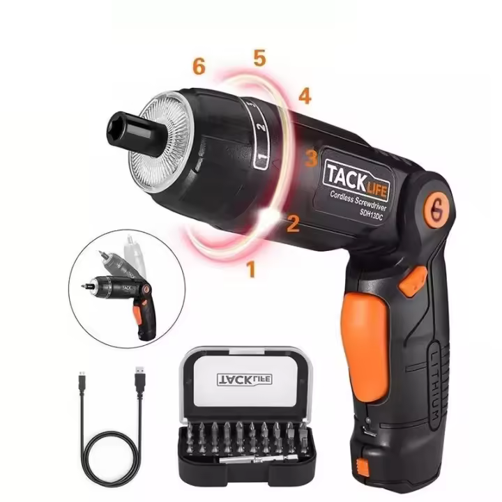 Taladro Atornillador inalambrico Tacklife SDH13DC 3,6v / 4 Nm , ENVÍO 24H, NUEVO - 1