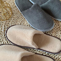 Pantuflas Desechables Para Hombres Y Mujeres Pantuflas De Casa Para Invitados De Hotel Cierre De Té Piso De Goma Cómodo Y Duradero Para Uso Doméstico Y Viajes - details 3