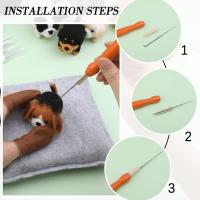 Kit De Inicio Para Tejer Con Lana De Agujas KRABALL 12Pcs Con Guante De Dedo Y Instructions Para DIY Manualidades Para Decoración Del Hogar - details 5