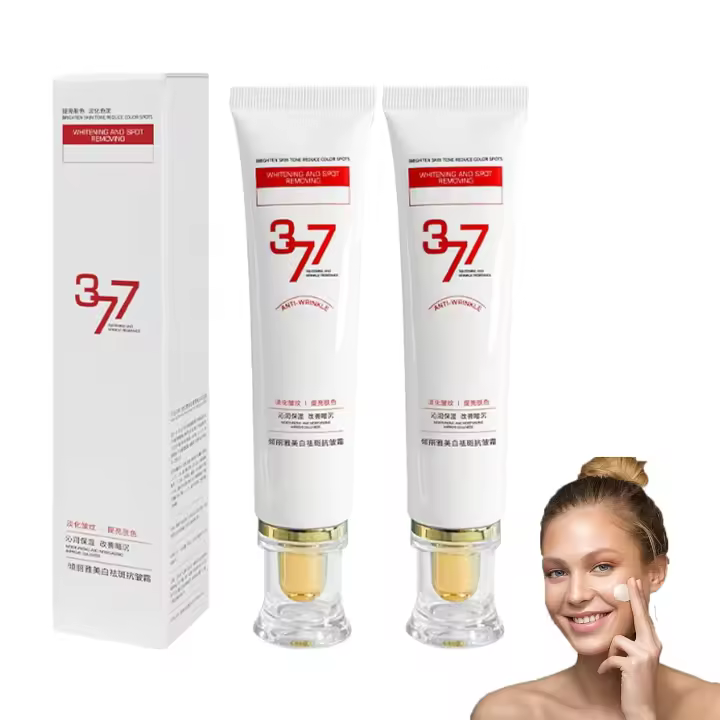 Crema 377 𝐀𝐧𝐭𝐢-𝐖𝐫𝐢𝐧𝐤𝐥𝐞, Crema 377 𝐀𝐧𝐭𝐢 𝐖𝐫𝐢𝐧𝐤𝐥𝐞, Cremas 𝐖𝐡𝐢𝐭𝐞𝐧𝐢𝐧𝐠 para pecas para todo tipo de piel, Piel rejuvenecedora reafirmante antienvejecimiento (2) - 1